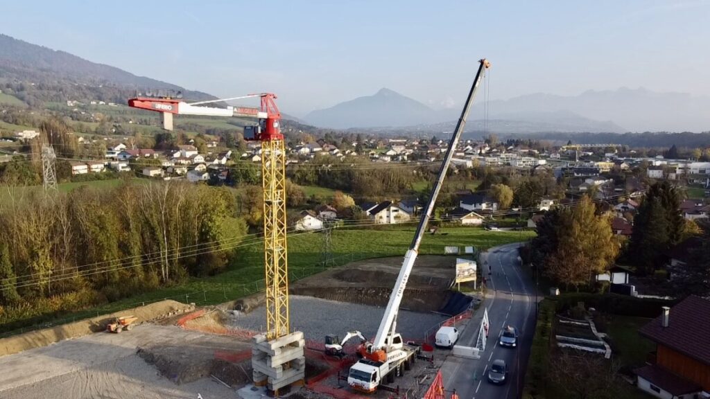 Travaux de construction de logement pour un marché privé à Annecy 