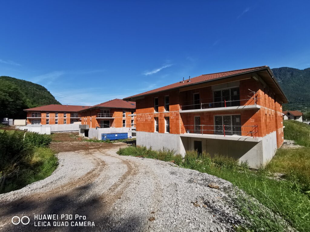 Travaux de gros oeuvre projet cap vallée à Vougy